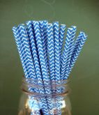 25 canudos de papel